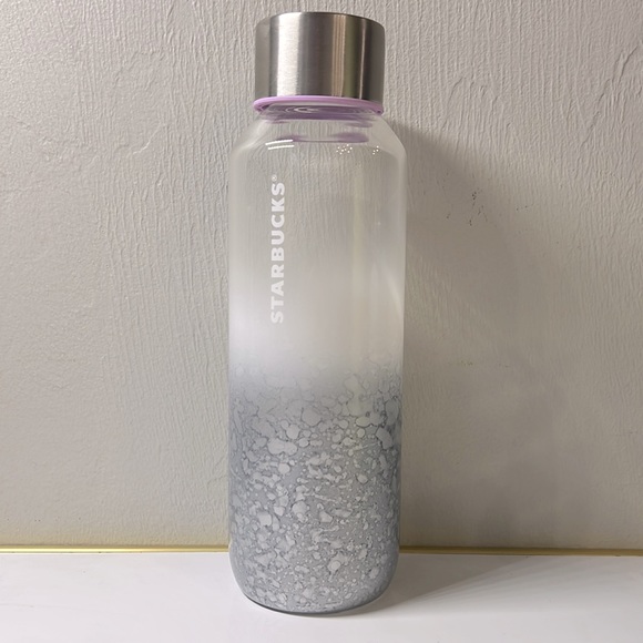 Starbucks glass water bottle